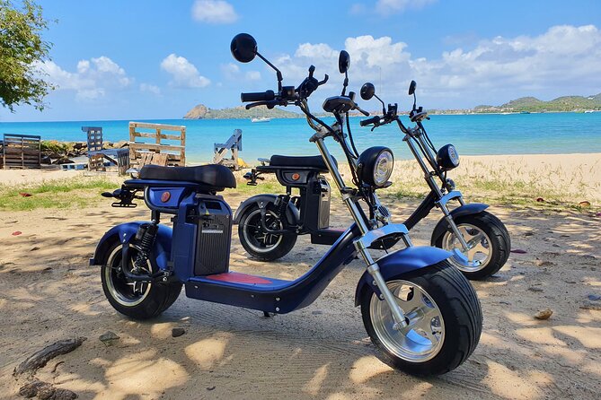 St.Lucia Beaches and Backroads Tour by Electric Big-Wheel Scooter - Pigeon Island: pirates, beaches, and a major landmark