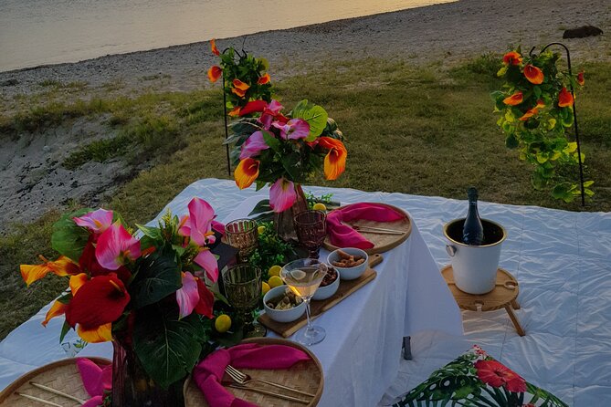 St Lucia Beachfront Sunset Picnics - A private experience that suits couples best