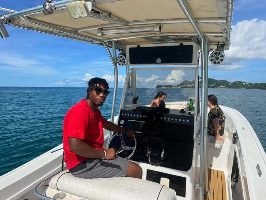 St. Lucia Caribbean: Private Charter - The five-hour route from Castries to Soufriere
