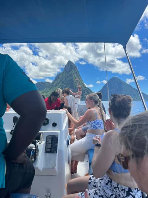 St. Lucia Caribbean: Sea and Land Excursion - Sulphur Springs and the comic side of a mud bath