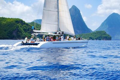 St Lucia Catamaran Day Sailing and Sightseeing Tour