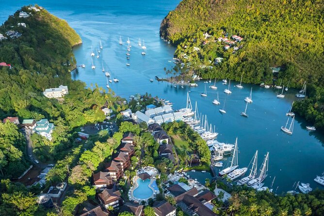 St Lucia Chocolate Making Marigot Bay & Souvenir Shopping - Horizon Cocktails View Point adds photos and shopping
