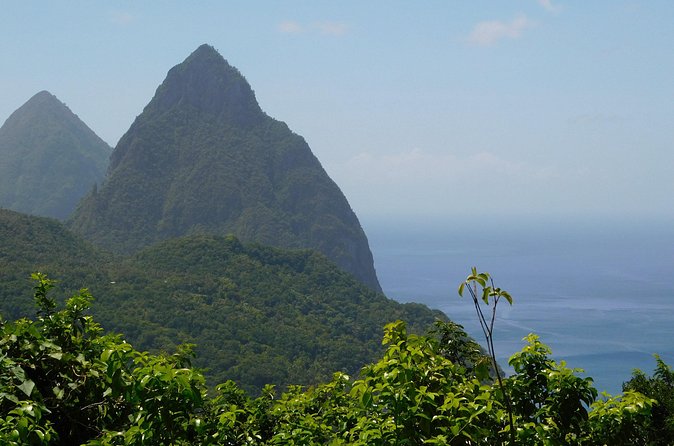 St Lucia Gros Piton Climb Challenge - Leaving Castries and crossing the island