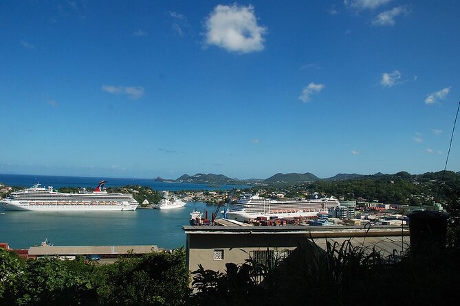 St. Lucia Island Short Tour - The west coast road is part of the experience