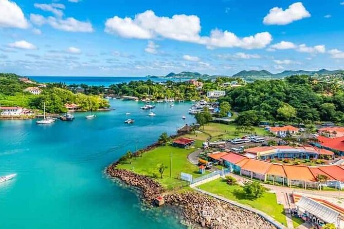 St. Lucia Land and Sea Tour - The boat ride: useful connection, not a full sailing trip