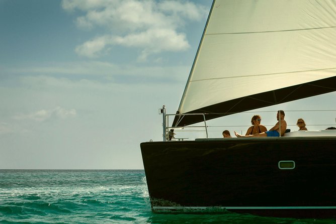 St. Lucia Luxury Sunset Cruise From Castries - Boarding the 50-foot catamaran