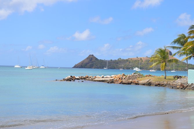 St Lucia Panoramic Views - Vigie Beach and the lighthouse route