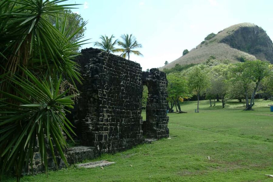 St Lucia Pigeon Island Ultimate Relaxer Experience - Walking through Pigeon Island National Park