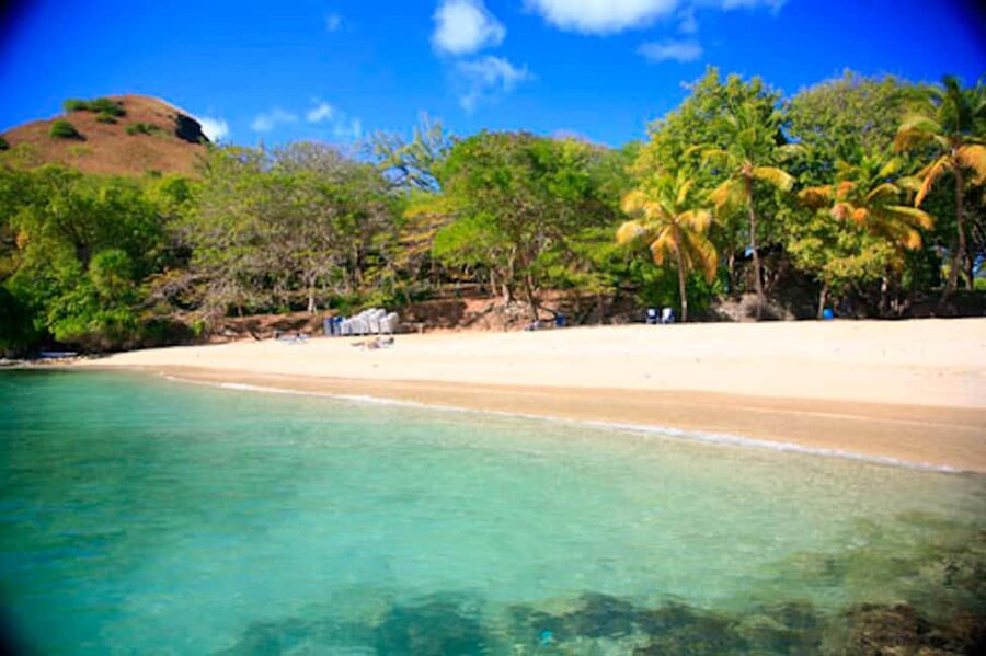 St Lucia Pigeon Island Ultimate Relaxer Experience - Fort Rodney and the view over Rodney Bay