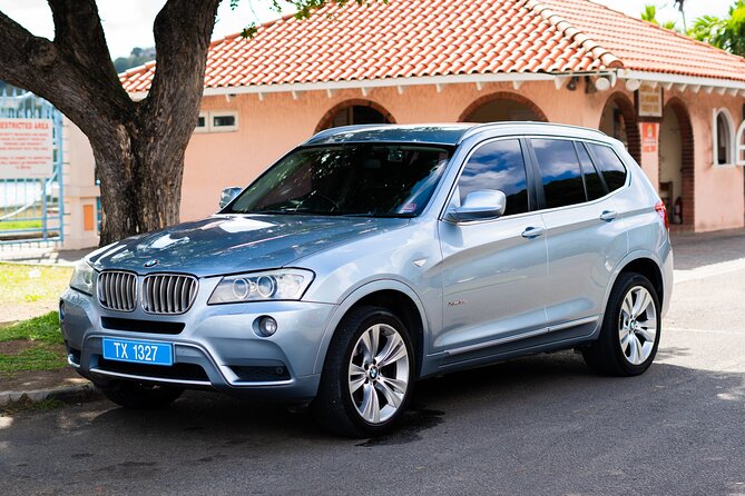 St. Lucia Private Airport Transfers - Choosing between the BMW X3 and 14-seater bus