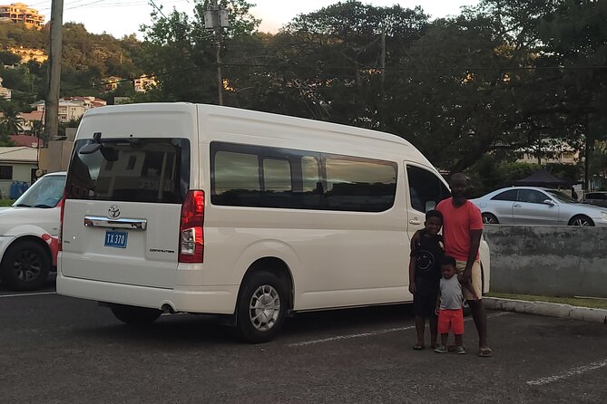 St. Lucia Private Airport Transfers - Meeting Augustus at the airport
