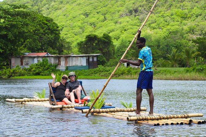 St. Lucia Private Bamboo Rafting Experience - Following the Roseau River Through Mangroves