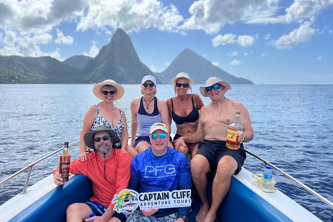 St. Lucia Private Boat to Soufriere:Snorkeling, Sightseeing,Beach - Leaving Castries through the island’s main harbor