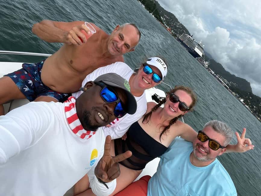 St. Lucia: Private Boat Tour to Soufriere - Lunch onboard or on a beach