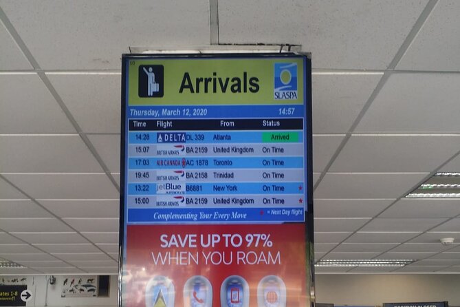 St Lucia Private Round Trip Hewanorra Airport Transfers to North Hotels - Is $220 good value for up to three people?