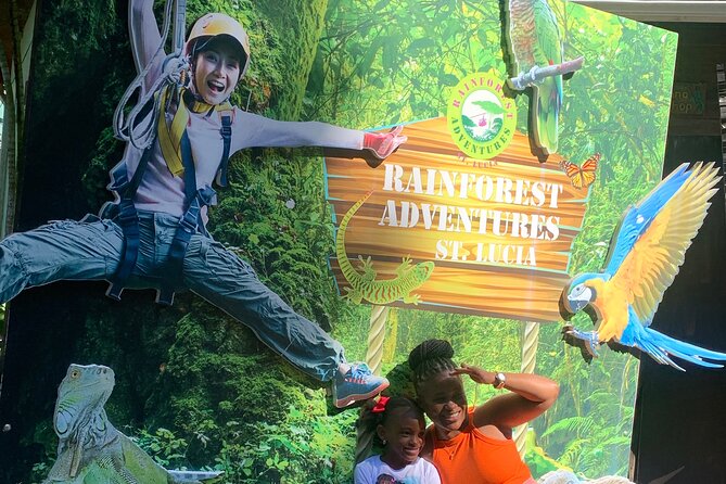 St Lucia Private Zipline and Shopping Adventure - A quick Castries city view