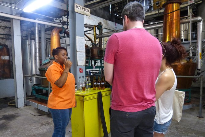 St Lucia Rum Tasting and Tour - The rum buffet is the main attraction