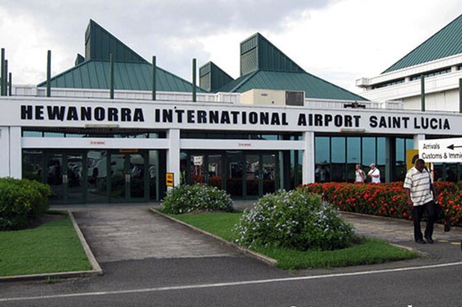 St Lucia Shuttle Taxi Service - Arriving at Hewanorra International Airport
