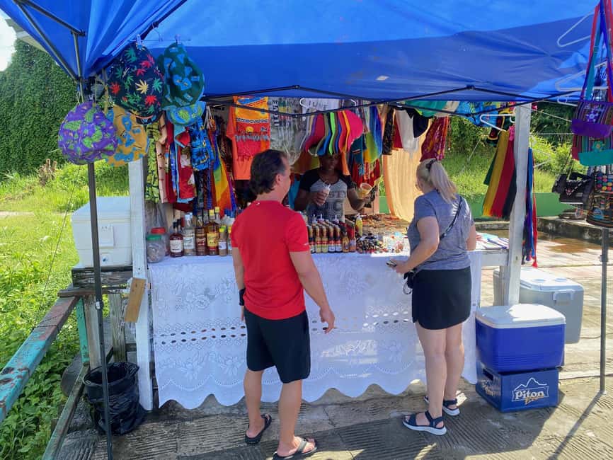 St. Lucia: Sightseeing, Rum tasting, and Shopping Tour - Rodney Bay for an hour of free time