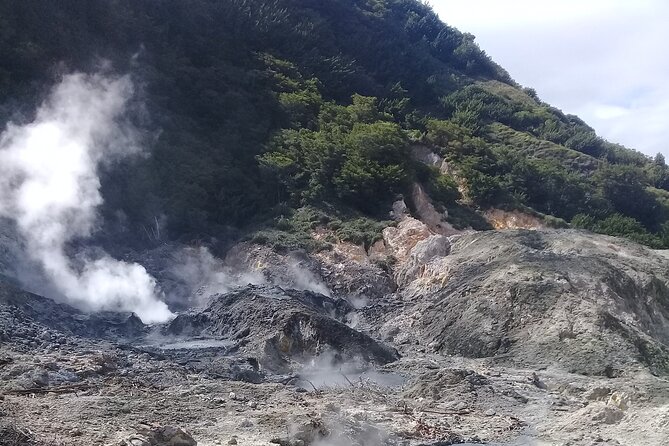 St Lucia Sulphur Springs Drive- in Volcano Tour & Therapeutic Mud baths - The Long West Coast Road To Soufriere