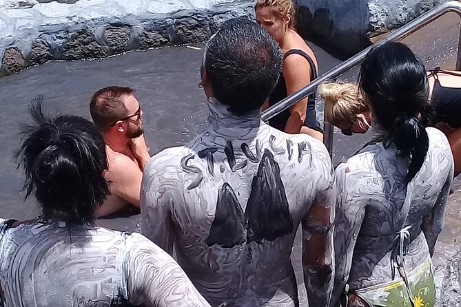 St Lucia Sulphur Springs Drive- in Volcano Tour & Therapeutic Mud baths - Getting Muddy In The Hot Sulfur Pools