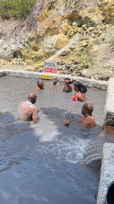 St Lucia Sulphur Springs Drive- in Volcano Tour & Waterfall - Soufriere and the Sulfur Springs