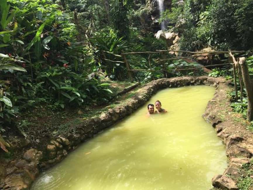 St. Lucia: Sulphur Springs Mud Bath and Toraille Waterfall - Toraille Waterfall and the cool-water reset