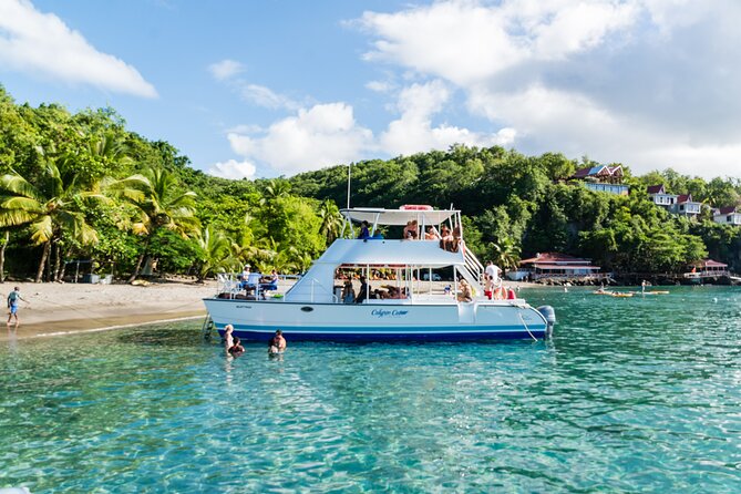 Tet Paul Hike & Soufriere Catamaran Experience - Drinks, snacks, and the pirate-ship question