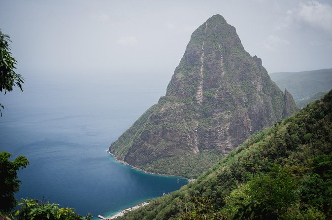 Tet Paul Nature Trail Tour - The Piton view is the big payoff