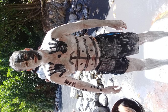 Tet Paul "Stairway to heaven" Tour in St Lucia - Diamond Falls adds flowers and water