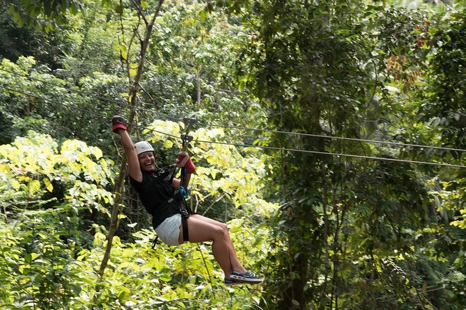 Treetop Canopy Adventure - Refreshments after the final line