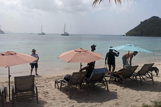 Waterfall and Beach Safari in Santa Lucia - Beach time on St. Lucia’s Caribbean coast