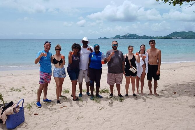 Waterfall and Beach Safari in Santa Lucia - Morne Fortune and the view over Castries Harbour